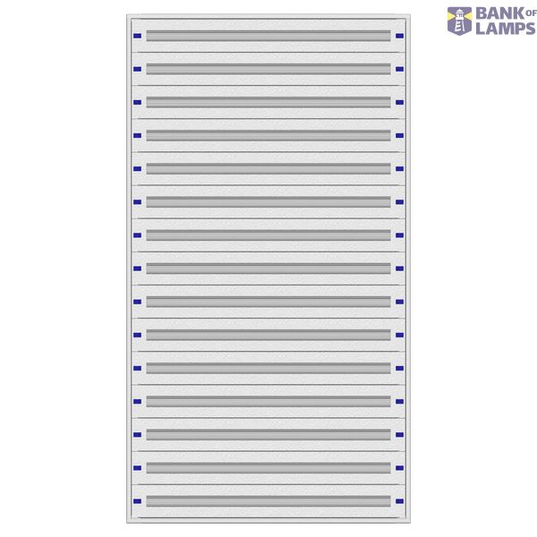 Modular chassis 5-45K, 15-rows, complete image 1