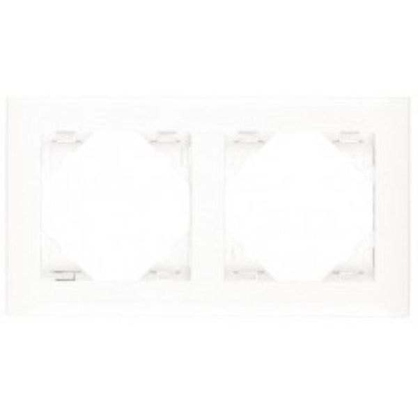 DOUBLE FRAME MATTE BLACK image 1