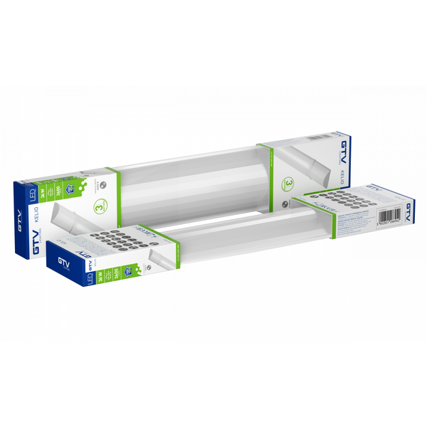 LED luminaire KELIO, 36 W, 3600 lm, AC220-240V, 50/60 Hz, PF>0.9, RA>80, IP40, 4000K, 120 cm image 2