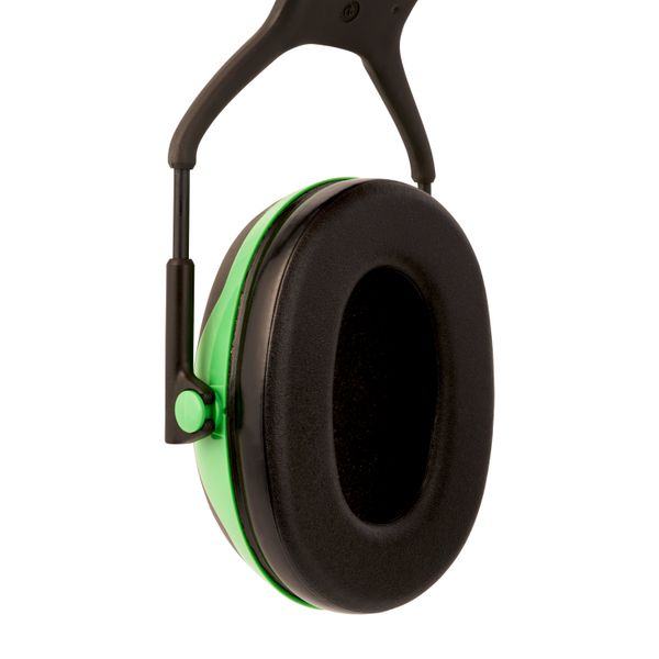 3M™ PELTOR™ Earmuffs, Green, Headband, X1A image 5