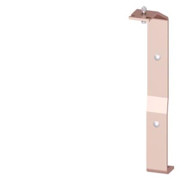 copper connection ACB to MBB N 3WA size 2 (2500 A), fixed-mounted version, connection: bottom, position N: bottom, N version: reduced, cable connection image 1