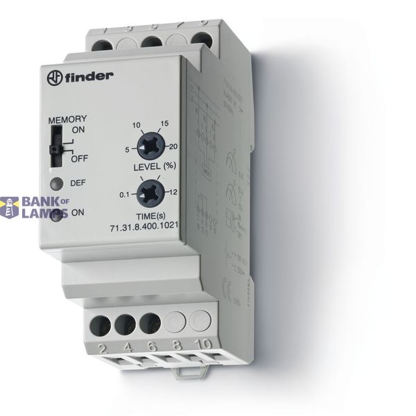 Monitoring Rel. 3phase 1CO 10A/400VAC/adjustable (71.31.8.400.1021) image 1