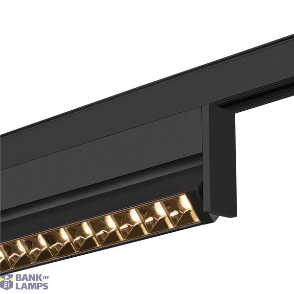 IN-LINE 24 48V TRACK Move DALI, Darklight Reflector, spot, black / black, 7.3W, 610lm, 3000K, CRI90, 35° image 3