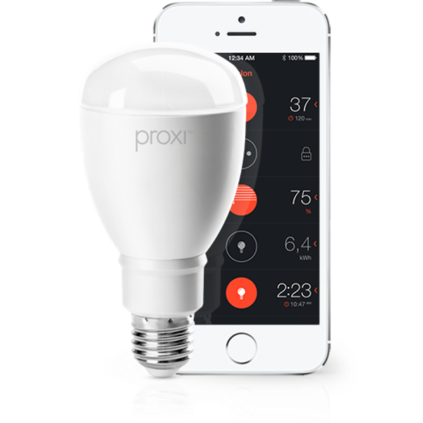 LED lamp; RGB; E27; 85÷265VAC; Interface: Bluetooth SMART; PROXI image 5