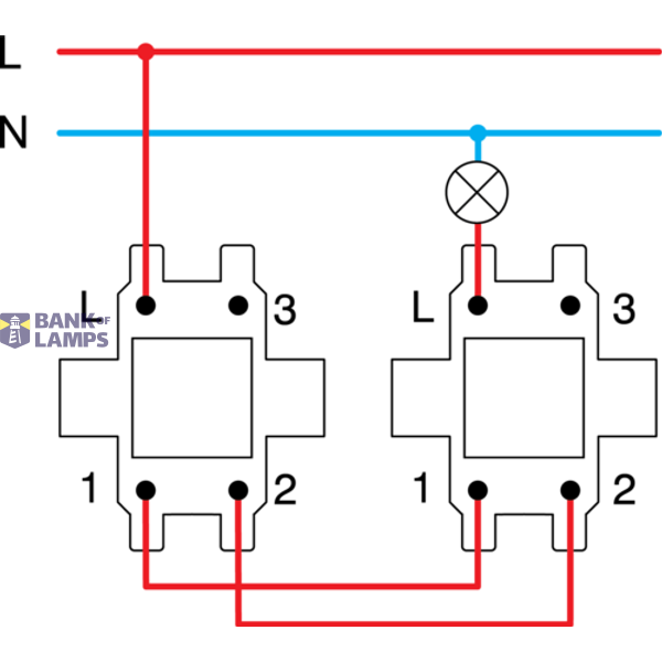 SWITCH 2WAY 10AX 250V~ TI XO 4415009 image 4