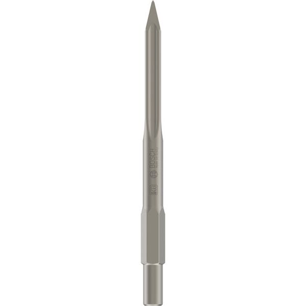 Pointed chisel with 30 mm hex shank 400 mm image 1