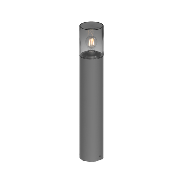 GLASS: E27 8W MAX H700 IP65 GRI.ANT.FUM. image 1
