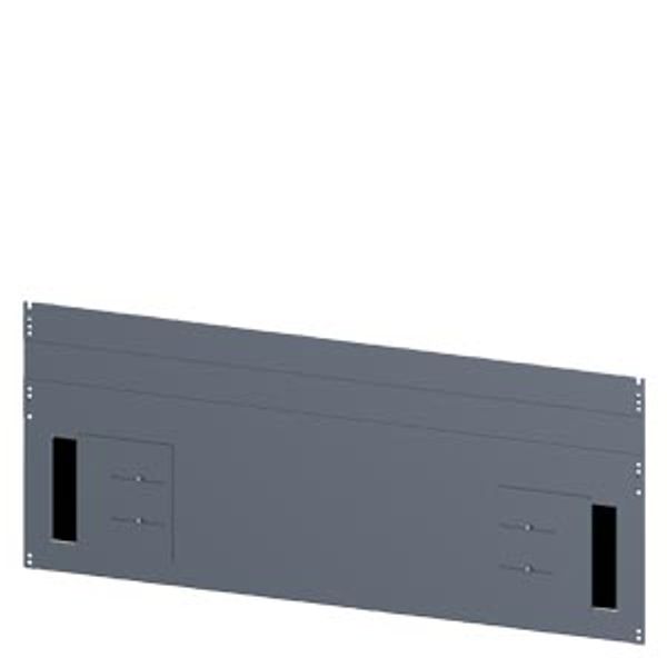 SIVACON, floor, with lateral cable entry, D: 600 mm, W: 1200 mm, zinc-plated image 2