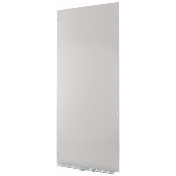 XTSZFFPC-W800 Front plate (section high), closed, W=800mm, grey image 1