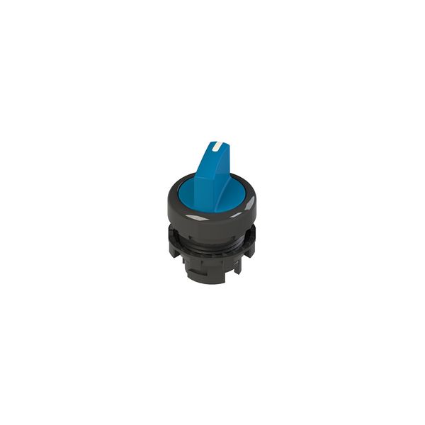 Short handle selector, 2 positions blue with marking image 2