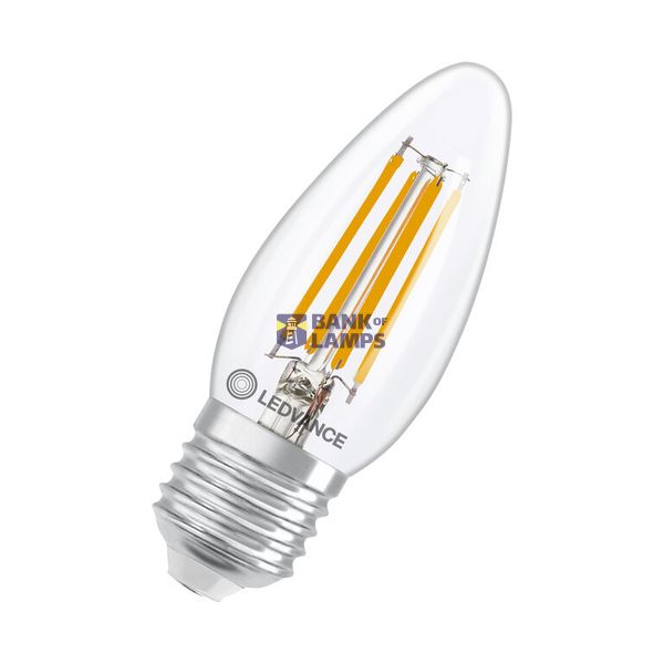 LEDCLB60DIM 5.9W 827 FILCL E27 P LEDV image 1