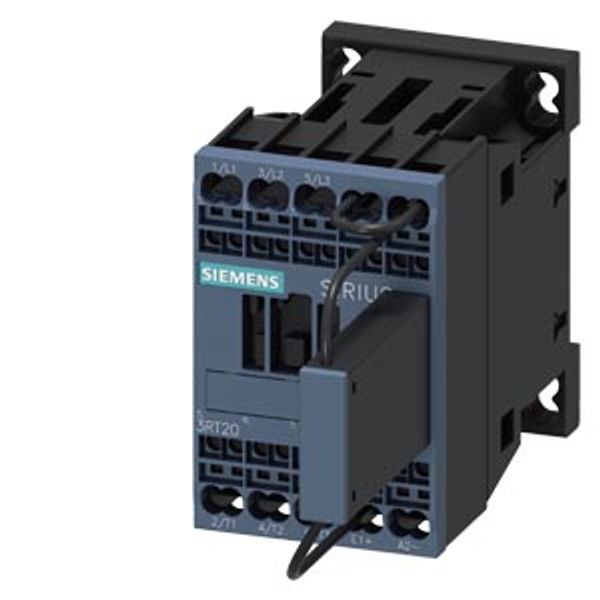 Contactor, AC-3e, 5.5 kW/400 V, 110 V DC, 0.7-1.25*Us, 3-pole, for PLC image 2
