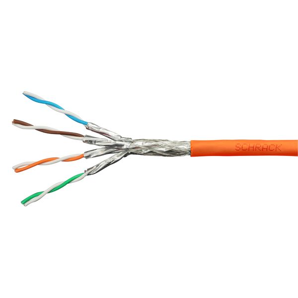 S/FTP Cable Cat.7, 4x2xAWG23/1, 1.000Mhz, LS0H, 30%, B2ca (The price is shown without markup on metals. Request a quote for accurate information) image 1