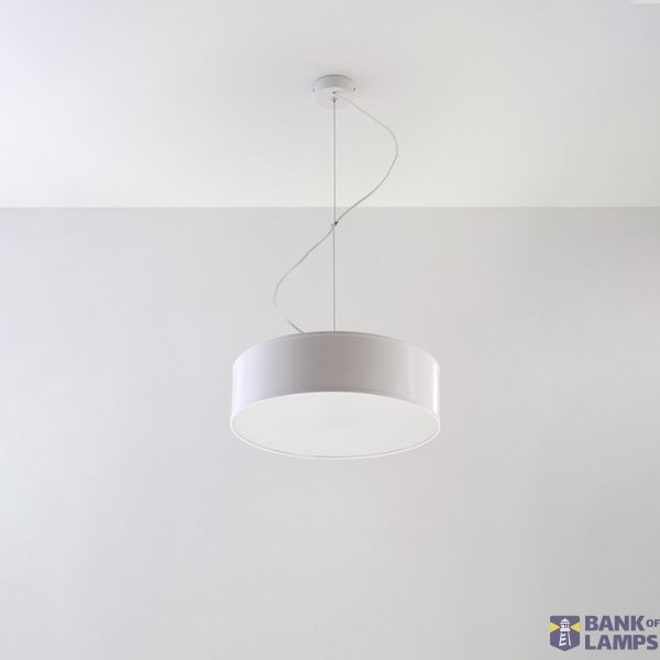 HANGING LAMP ARENA 35 WHITE E27 2X60W IP20 image 4