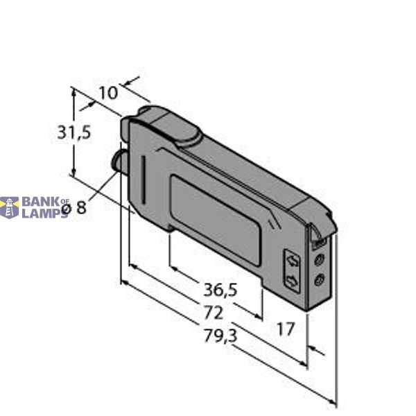 Photoelectric Sensor Photoelectric Sensor for Plastic Fibers   DF-G2IR-PS-Q7 image 2