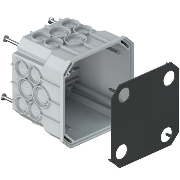 Flush mounting junction box 115x115x101 mm image 2