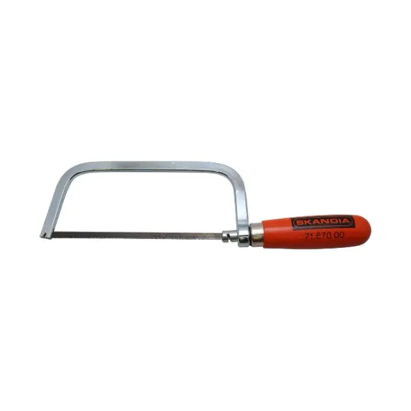 Skandia small bow saw metal 150mm english model image 1