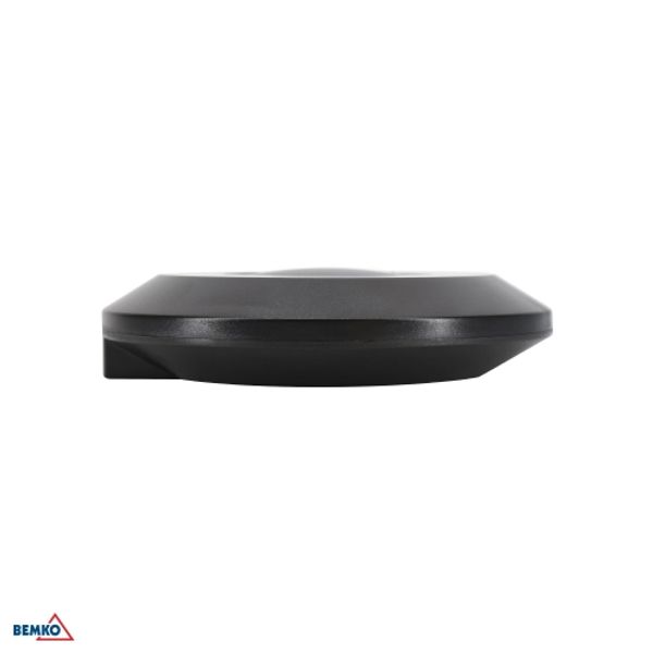 MICROWAVE SENSOR 800W 360* IP20 CIRCLE BLACK image 1