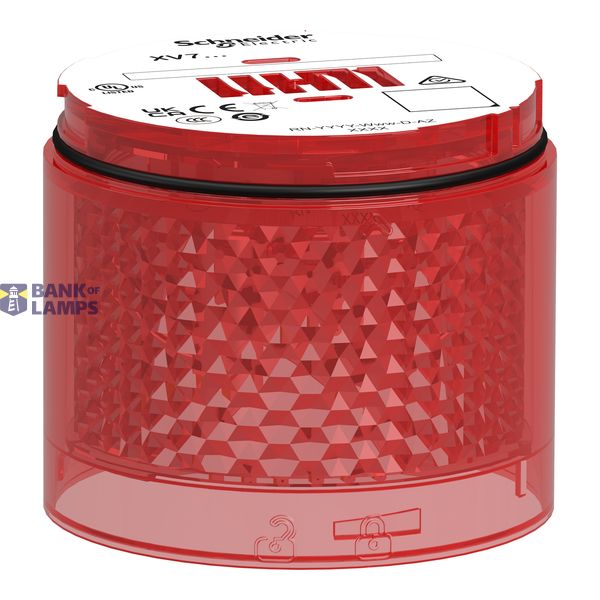 Rotating Red Colored lens image 1