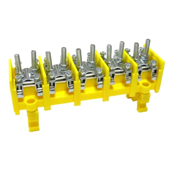 Electric main branch terminal LZ5*25/10wyk.22 yellow image 1