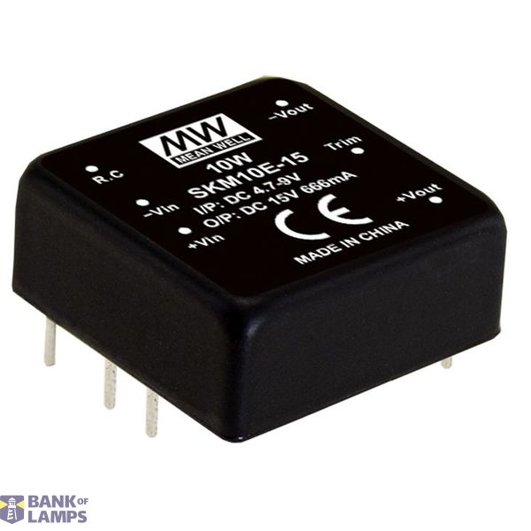 SKM10B-05 DC/DC Converter 18-36V:+5V 2A 10W, MEAN WELL image 1