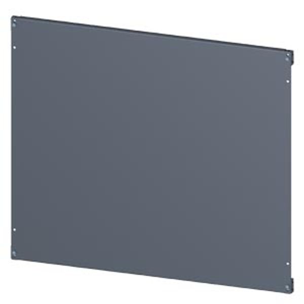 SIVACON, mounting plate, mounting with bracket, H: 800 mm, W: 1000 mm, zinc-plated The SIVACON image 2