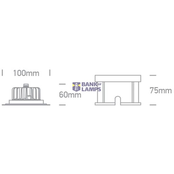 3x1W LED CW SS316 IP68 RECESSED UNDERWATER 24V image 2