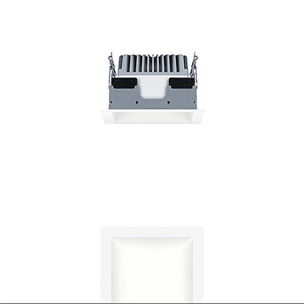 P-INF Q140H 1000-930 LDO WH WH - LED ceiling-recessed luminaire image 1