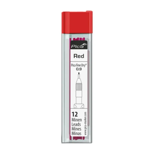 Fine Dry 7031 Refill red - 12 sticks image 1