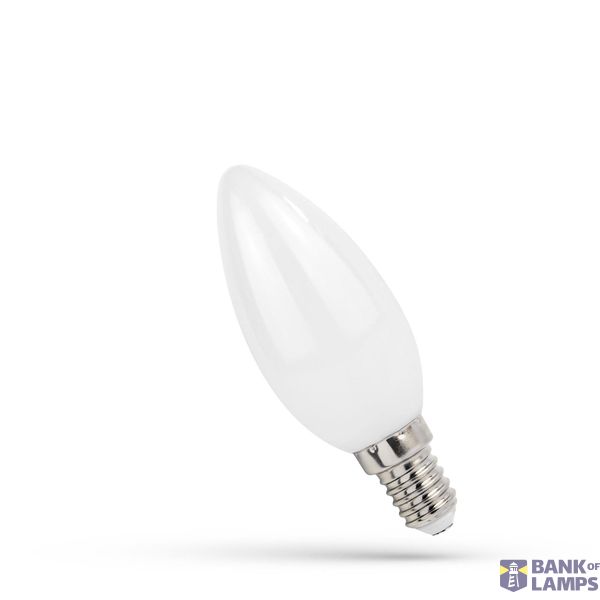 LED C35 E-14 230V 6W COG NW MILKY SPECTRUM image 5