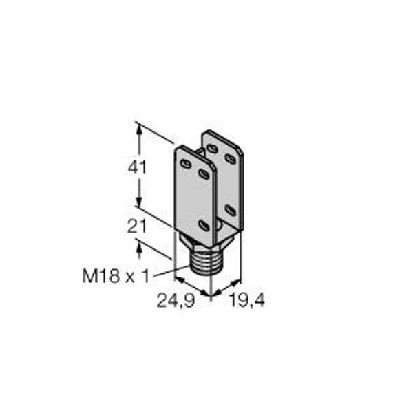 Accessories Mounting Bracket   SMBQS18A image 1