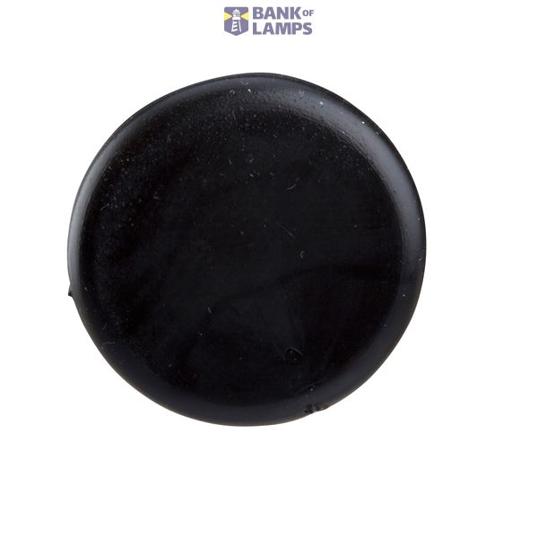 BLACK PVC BLIND CAPS 25,5MM image 1