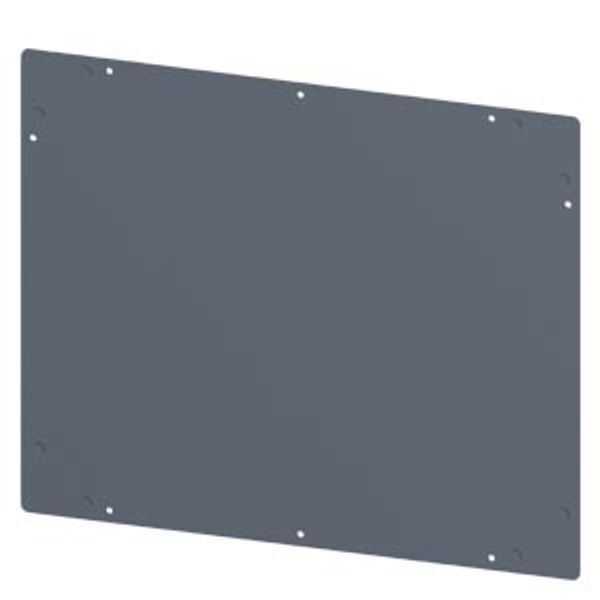 SIVACON, roof, closed, IP40, W: 600 mm, D: 500 mm, zinc-plated image 1