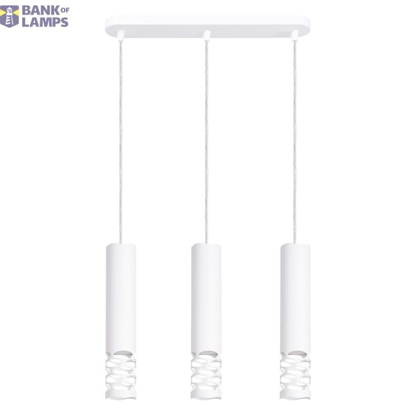Pendant lamp LIRO 3L white image 1