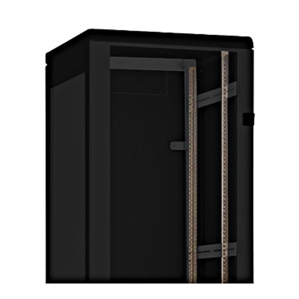 Glass-Door for DS/DST/DSS(IP20) 47U,W=800, RAL9005 image 1