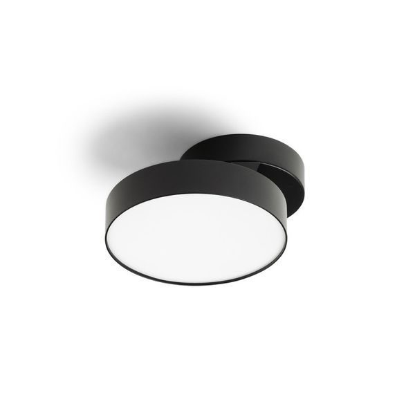 ARETHA surface mounted black 230V LED 12W 3000K image 1