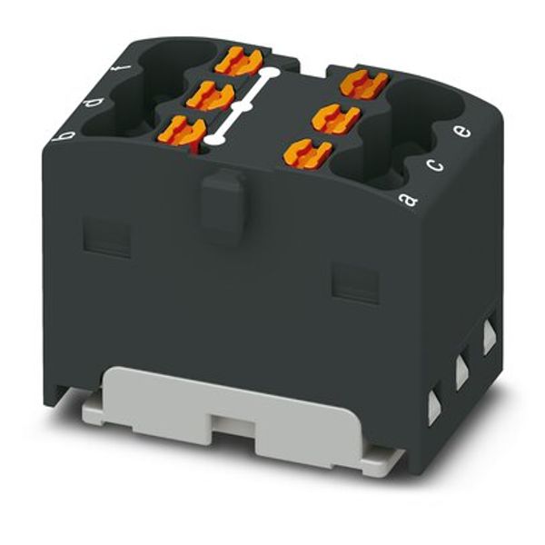 PTFIX 6X1,5 BK - Distribution block image 1