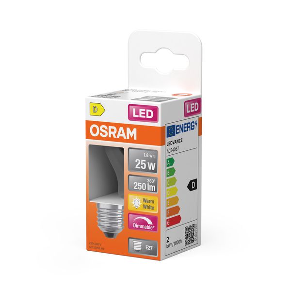 LEDSCLP25D 1,8W/827 230V FIL E27FS1OSRAM image 2
