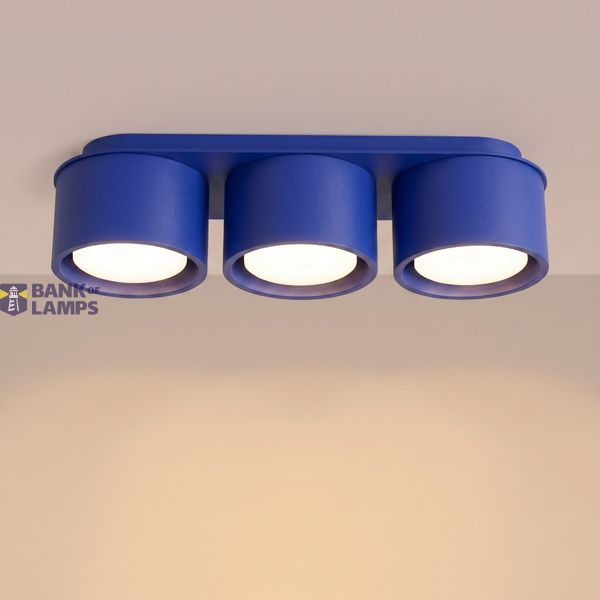 Ceiling lamp MODO 3 ultramarine Gx53 image 1