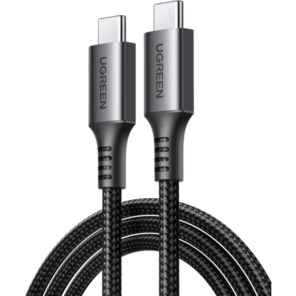 USB-C Cable UGREEN US567 1m Fast Charging PD Black Grey image 1