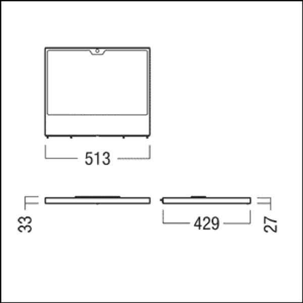 ARTELEA SUP 12000-930 H3W BK - Luminaire head for freestand. luminaire image 5