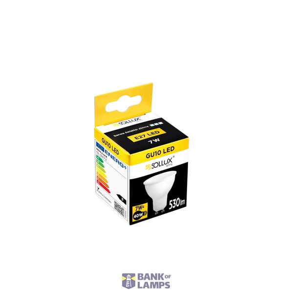 LED bulb GU10 4000K 7W 530lm image 1