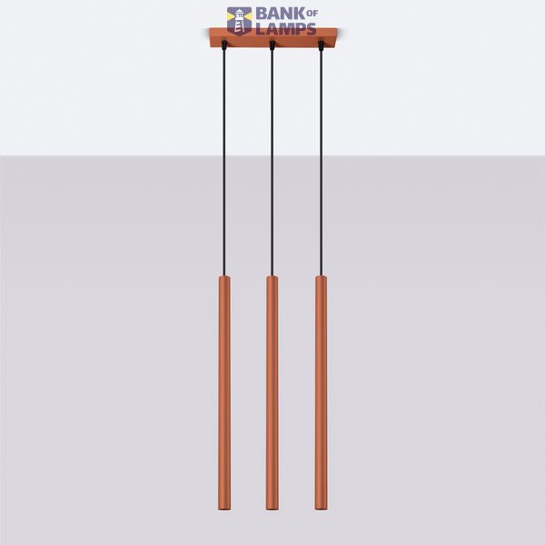 PASTELO 3 HANGING LAMP RED OCHRE 3XG9 image 8
