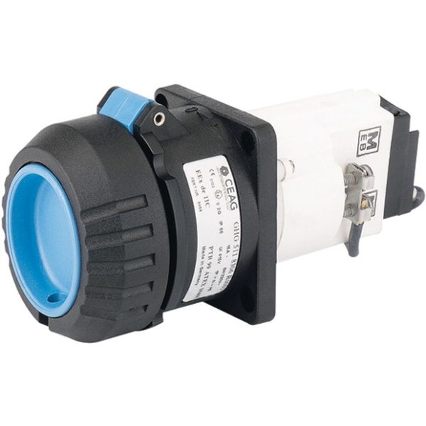 T0-1-8214/I1 Changeoverswitches, T0, 20 A, surface mounting, 1 contact unit(s), Contacts: 2, 45 °, momentary, With 0 (Off) position, with spring-return from both d image 377