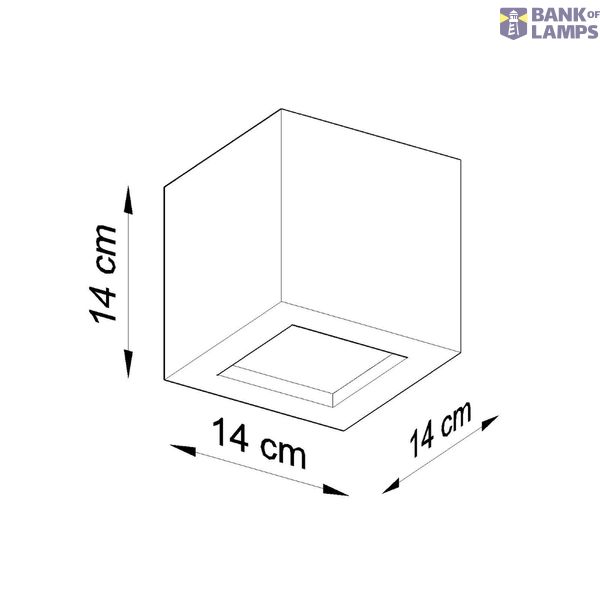 CERAMIC WALL LAMP LEO E27 1X60W IP20 image 5