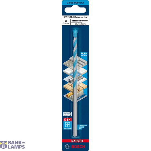 EXPERT CYL-9 MultiConstruction Drill Bit 6 x 9 x 15 mm image 2