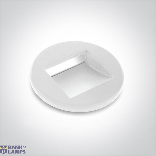 WHITE ROUND COVER FOR 68000E image 1