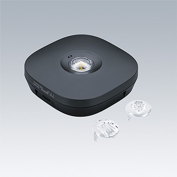 Voyager FIT MSC slim E3D NM BK - LED emergency luminaire image 1
