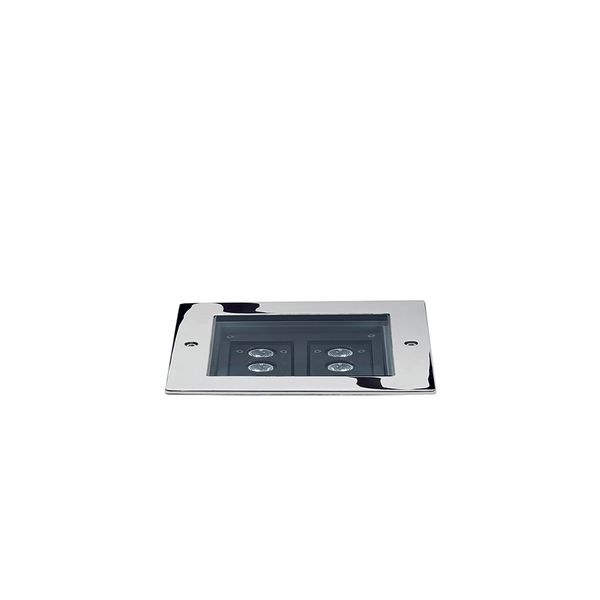 STEEL SQUARE 20 6LED 6,6W NB 8Â° 3000K image 1