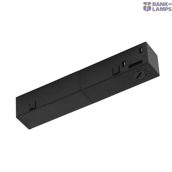 End feed right, 48V TRACK, black, DALI image 1